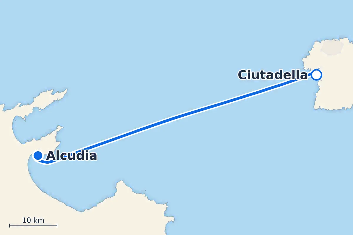 Ciutadella - Alcudia